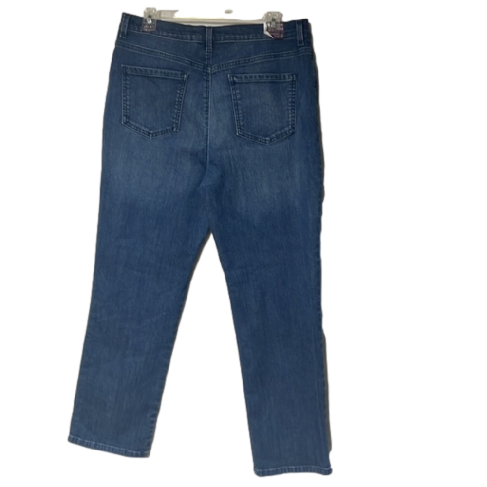 Women’s Gloria Vanderbilt Amanda 14 short tapered leg classic rise jeans nwt - Picture 2 of 6